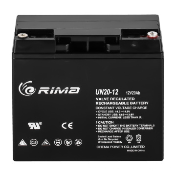 12V20AH Bateria de VRLA AGM pesado para uso cíclico